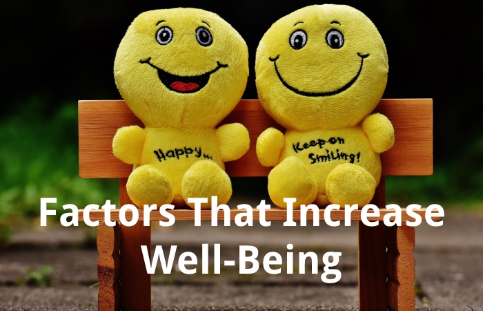 Factors That Increase Well-Being