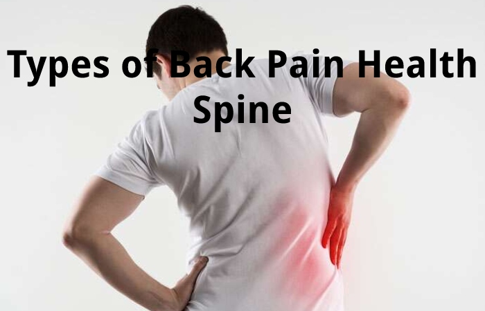 Types of Back Pain Health Spine