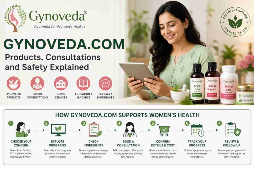 Gynoveda. com: Products, Consultations and Safety Explained